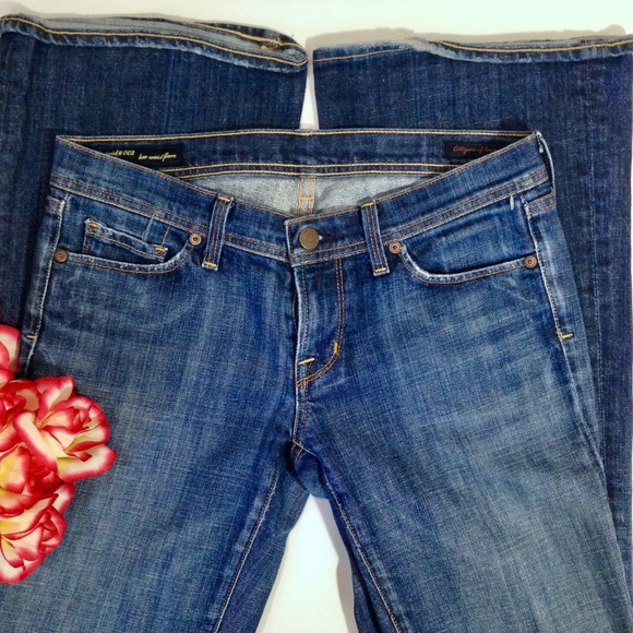 Citizens of Humanity Denim - CITIZENS OF HUMANITY Low Waist Flare Jeans Size 28